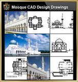 ★【Mosque CAD Drawings,Details V.2】@CAD Design drawings - CAD Design | Download CAD Drawings | AutoCAD Blocks | AutoCAD Symbols | CAD Drawings | Architecture Details│Landscape Details | See more about AutoCAD, Cad Drawing and Architecture Details