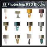 Photoshop PSD Table_Lamps Blocks - CAD Design | Download CAD Drawings | AutoCAD Blocks | AutoCAD Symbols | CAD Drawings | Architecture Details│Landscape Details | See more about AutoCAD, Cad Drawing and Architecture Details