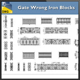 Gate Block details - CAD Design | Download CAD Drawings | AutoCAD Blocks | AutoCAD Symbols | CAD Drawings | Architecture Details│Landscape Details | See more about AutoCAD, Cad Drawing and Architecture Details