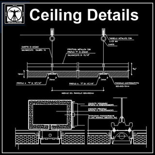 Ceiling Details – CAD Design | Free CAD Blocks,Drawings,Details