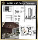 ★【Hotel, hotel lobby, Room design,Public facilities,Counter CAD Design Collection V.1】@Autocad Blocks,Drawings,CAD Details,Elevation - CAD Design | Download CAD Drawings | AutoCAD Blocks | AutoCAD Symbols | CAD Drawings | Architecture Details│Landscape Details | See more about AutoCAD, Cad Drawing and Architecture Details