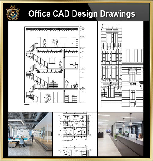 Autocad Business Example Commercial Construction In Autocad 2d Drawings Construction Drawings