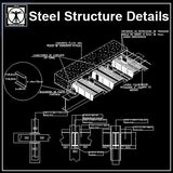 Steel Structure Details V2 - CAD Design | Download CAD Drawings | AutoCAD Blocks | AutoCAD Symbols | CAD Drawings | Architecture Details│Landscape Details | See more about AutoCAD, Cad Drawing and Architecture Details