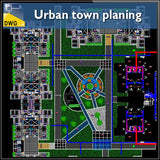 Urban town planing - CAD Design | Download CAD Drawings | AutoCAD Blocks | AutoCAD Symbols | CAD Drawings | Architecture Details│Landscape Details | See more about AutoCAD, Cad Drawing and Architecture Details