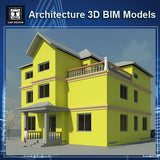 Architecture BIM 3D Models-Villa Design - CAD Design | Download CAD Drawings | AutoCAD Blocks | AutoCAD Symbols | CAD Drawings | Architecture Details│Landscape Details | See more about AutoCAD, Cad Drawing and Architecture Details