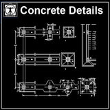 Free Concrete Detail 2 - CAD Design | Download CAD Drawings | AutoCAD Blocks | AutoCAD Symbols | CAD Drawings | Architecture Details│Landscape Details | See more about AutoCAD, Cad Drawing and Architecture Details