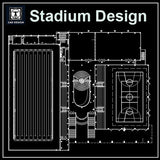 Stadium Cad Drawings 5 - CAD Design | Download CAD Drawings | AutoCAD Blocks | AutoCAD Symbols | CAD Drawings | Architecture Details│Landscape Details | See more about AutoCAD, Cad Drawing and Architecture Details