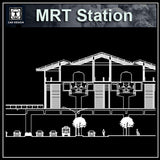 MRT Station Cad Drawings 2 - CAD Design | Download CAD Drawings | AutoCAD Blocks | AutoCAD Symbols | CAD Drawings | Architecture Details│Landscape Details | See more about AutoCAD, Cad Drawing and Architecture Details