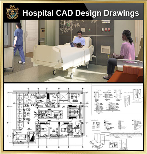 ★【Hospital, Medical equipment, ward equipment, Hospital beds,Hospital design,Treatment room CAD Design Drawings V.2】@Autocad Blocks,Drawings,CAD Details,Elevation - CAD Design | Download CAD Drawings | AutoCAD Blocks | AutoCAD Symbols | CAD Drawings | Architecture Details│Landscape Details | See more about AutoCAD, Cad Drawing and Architecture Details