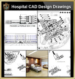 ★【Hospital design,Treatment room CAD Design Drawings V.5】@Medical equipment, ward equipment-Autocad Blocks,Drawings,CAD Details,Elevation - CAD Design | Download CAD Drawings | AutoCAD Blocks | AutoCAD Symbols | CAD Drawings | Architecture Details│Landscape Details | See more about AutoCAD, Cad Drawing and Architecture Details