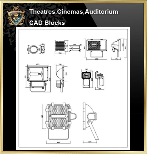 ★【Auditorium ,Cinema, Theaters CAD Blocks-Stage Light CAD Blocks】@Auditorium ,Cinema, Theaters CAD Blocks,Equipment Autocad Blocks,Drawings,Details - CAD Design | Download CAD Drawings | AutoCAD Blocks | AutoCAD Symbols | CAD Drawings | Architecture Details│Landscape Details | See more about AutoCAD, Cad Drawing and Architecture Details