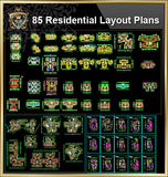 85 Types of Residential Layout Plans (Best Recommanded!!) - CAD Design | Download CAD Drawings | AutoCAD Blocks | AutoCAD Symbols | CAD Drawings | Architecture Details│Landscape Details | See more about AutoCAD, Cad Drawing and Architecture Details