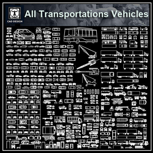 All Transportations Vehicles Lorries Blocks - CAD Design | Download CAD Drawings | AutoCAD Blocks | AutoCAD Symbols | CAD Drawings | Architecture Details│Landscape Details | See more about AutoCAD, Cad Drawing and Architecture Details