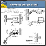 Plumbing Design in autocad dwg files - CAD Design | Download CAD Drawings | AutoCAD Blocks | AutoCAD Symbols | CAD Drawings | Architecture Details│Landscape Details | See more about AutoCAD, Cad Drawing and Architecture Details