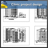 Clinic project design - CAD Design | Download CAD Drawings | AutoCAD Blocks | AutoCAD Symbols | CAD Drawings | Architecture Details│Landscape Details | See more about AutoCAD, Cad Drawing and Architecture Details