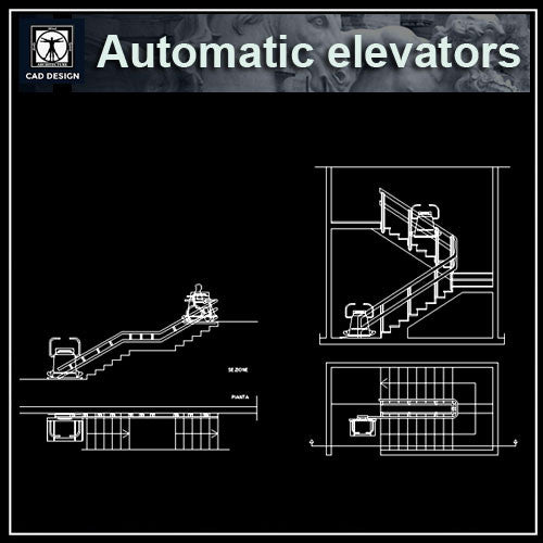 Free Automatic Elevator Details - CAD Design | Download CAD Drawings | AutoCAD Blocks | AutoCAD Symbols | CAD Drawings | Architecture Details│Landscape Details | See more about AutoCAD, Cad Drawing and Architecture Details