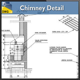 Chimney Detail - CAD Design | Download CAD Drawings | AutoCAD Blocks | AutoCAD Symbols | CAD Drawings | Architecture Details│Landscape Details | See more about AutoCAD, Cad Drawing and Architecture Details