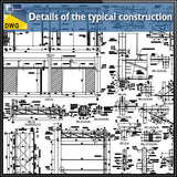 Details of the typical construction of canopy dwg files autocad files - CAD Design | Download CAD Drawings | AutoCAD Blocks | AutoCAD Symbols | CAD Drawings | Architecture Details│Landscape Details | See more about AutoCAD, Cad Drawing and Architecture Details