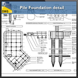 Pile Foundation details - CAD Design | Download CAD Drawings | AutoCAD Blocks | AutoCAD Symbols | CAD Drawings | Architecture Details│Landscape Details | See more about AutoCAD, Cad Drawing and Architecture Details