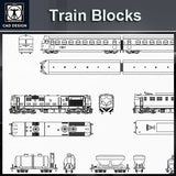 Free Train Blocks - CAD Design | Download CAD Drawings | AutoCAD Blocks | AutoCAD Symbols | CAD Drawings | Architecture Details│Landscape Details | See more about AutoCAD, Cad Drawing and Architecture Details