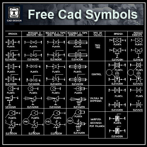 Free Electric and Plumbing Symbols - CAD Design | Download CAD Drawings | AutoCAD Blocks | AutoCAD Symbols | CAD Drawings | Architecture Details│Landscape Details | See more about AutoCAD, Cad Drawing and Architecture Details