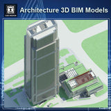 Skyscraper - BIM 3D Models - CAD Design | Download CAD Drawings | AutoCAD Blocks | AutoCAD Symbols | CAD Drawings | Architecture Details│Landscape Details | See more about AutoCAD, Cad Drawing and Architecture Details