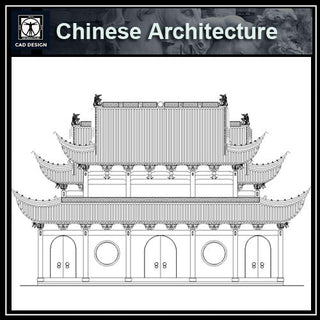 Chinese Architecture--Download CAD Drawings | AutoCAD Blocks | AutoCAD ...