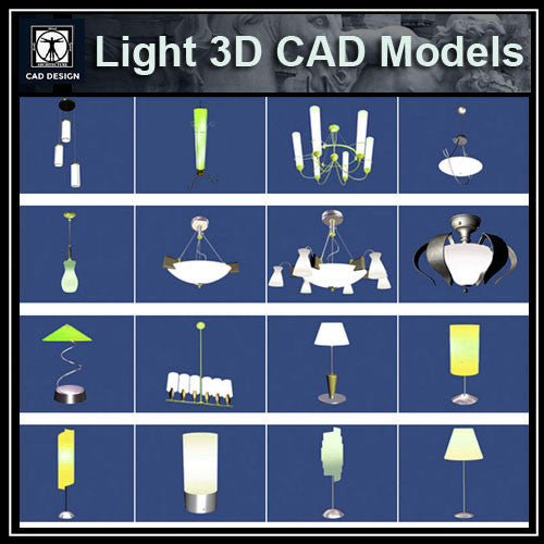 Light 3D Cad Models - CAD Design | Download CAD Drawings | AutoCAD Blocks | AutoCAD Symbols | CAD Drawings | Architecture Details│Landscape Details | See more about AutoCAD, Cad Drawing and Architecture Details