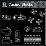 Casino blocks - CAD Design | Download CAD Drawings | AutoCAD Blocks | AutoCAD Symbols | CAD Drawings | Architecture Details│Landscape Details | See more about AutoCAD, Cad Drawing and Architecture Details