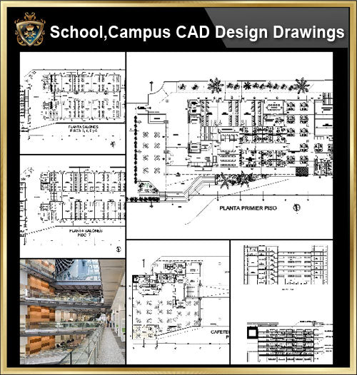 ★【School, University, College,Campus CAD Design Project V.3】@Autocad Blocks,Drawings,CAD Details,Elevation - CAD Design | Download CAD Drawings | AutoCAD Blocks | AutoCAD Symbols | CAD Drawings | Architecture Details│Landscape Details | See more about AutoCAD, Cad Drawing and Architecture Details