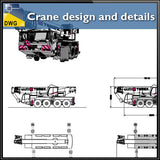 Crane design and details - CAD Design | Download CAD Drawings | AutoCAD Blocks | AutoCAD Symbols | CAD Drawings | Architecture Details│Landscape Details | See more about AutoCAD, Cad Drawing and Architecture Details