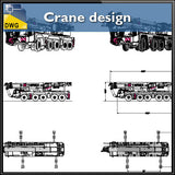 Crane design CAD Blocks - CAD Design | Download CAD Drawings | AutoCAD Blocks | AutoCAD Symbols | CAD Drawings | Architecture Details│Landscape Details | See more about AutoCAD, Cad Drawing and Architecture Details