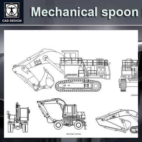 Mechanical spoon Blocks
