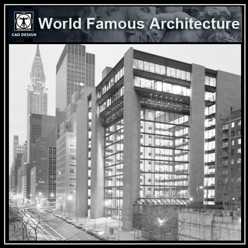 The Ford Foundation-Kevin Roche John Dinkeloo and Associates - CAD Design | Download CAD Drawings | AutoCAD Blocks | AutoCAD Symbols | CAD Drawings | Architecture Details│Landscape Details | See more about AutoCAD, Cad Drawing and Architecture Details