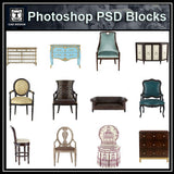 Photoshop PSD Luxury Furniture Blocks 2 - CAD Design | Download CAD Drawings | AutoCAD Blocks | AutoCAD Symbols | CAD Drawings | Architecture Details│Landscape Details | See more about AutoCAD, Cad Drawing and Architecture Details