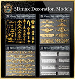 【All 3D Max Decoration Models Bundle】(Best Recommanded!!) - CAD Design | Download CAD Drawings | AutoCAD Blocks | AutoCAD Symbols | CAD Drawings | Architecture Details│Landscape Details | See more about AutoCAD, Cad Drawing and Architecture Details