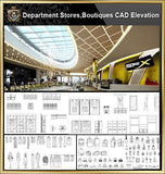 ★【Store CAD Design ,Blocks,Details Elevation Collection】@Shopping centers, department stores, boutiques, clothing stores, women's wear, men's wear, store design-Autocad Blocks,Drawings,CAD Details,Elevation - CAD Design | Download CAD Drawings | AutoCAD Blocks | AutoCAD Symbols | CAD Drawings | Architecture Details│Landscape Details | See more about AutoCAD, Cad Drawing and Architecture Details
