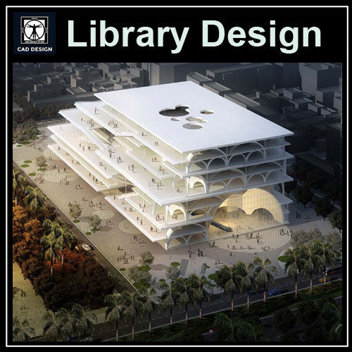 Library Cad Drawings 1 - CAD Design | Download CAD Drawings | AutoCAD Blocks | AutoCAD Symbols | CAD Drawings | Architecture Details│Landscape Details | See more about AutoCAD, Cad Drawing and Architecture Details