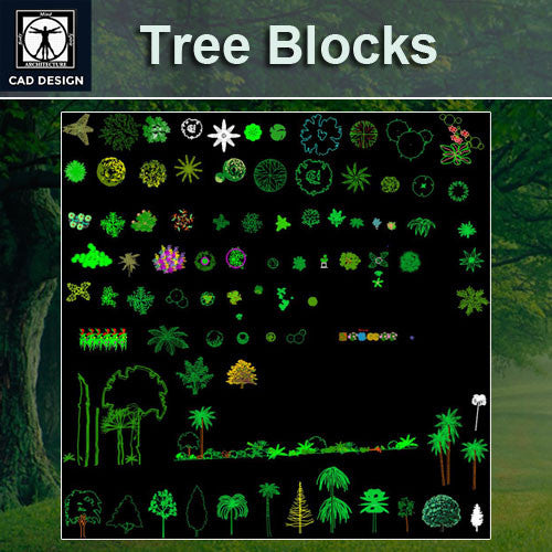 Tree Blocks – CAD Design | Free CAD Blocks,Drawings,Details