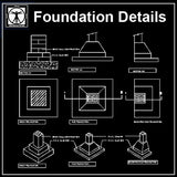 Free Foundation Detail - CAD Design | Download CAD Drawings | AutoCAD Blocks | AutoCAD Symbols | CAD Drawings | Architecture Details│Landscape Details | See more about AutoCAD, Cad Drawing and Architecture Details