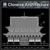 Chinese Architectural Drawings 2 - CAD Design | Download CAD Drawings | AutoCAD Blocks | AutoCAD Symbols | CAD Drawings | Architecture Details│Landscape Details | See more about AutoCAD, Cad Drawing and Architecture Details