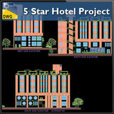 5 Star Hotel Project - CAD Design | Download CAD Drawings | AutoCAD Blocks | AutoCAD Symbols | CAD Drawings | Architecture Details│Landscape Details | See more about AutoCAD, Cad Drawing and Architecture Details