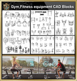 ★【All Gym,Fitness equipment CAD Blocks Bundle-Gymnasium, sports hall, gym, fitness equipment, weightlifting, dumbbells, yoga, treadmill, stepper】@Gem CAD Blocks,Autocad Blocks,Drawings,CAD Details - CAD Design | Download CAD Drawings | AutoCAD Blocks | AutoCAD Symbols | CAD Drawings | Architecture Details│Landscape Details | See more about AutoCAD, Cad Drawing and Architecture Details