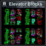 Free Elevator Details - CAD Design | Download CAD Drawings | AutoCAD Blocks | AutoCAD Symbols | CAD Drawings | Architecture Details│Landscape Details | See more about AutoCAD, Cad Drawing and Architecture Details