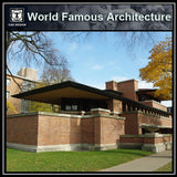 Frank lloyd wright- Robie house - CAD Design | Download CAD Drawings | AutoCAD Blocks | AutoCAD Symbols | CAD Drawings | Architecture Details│Landscape Details | See more about AutoCAD, Cad Drawing and Architecture Details