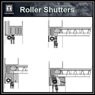 Roller_Shutters – CAD Design | Free CAD Blocks,Drawings,Details