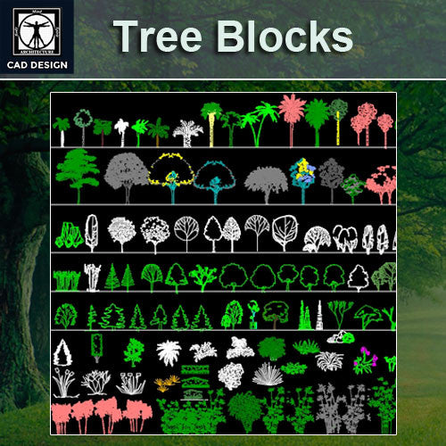 Free Tree Blocks – CAD Design | Free CAD Blocks,Drawings,Details