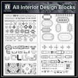 All Interior Design Blocks 1 - CAD Design | Download CAD Drawings | AutoCAD Blocks | AutoCAD Symbols | CAD Drawings | Architecture Details│Landscape Details | See more about AutoCAD, Cad Drawing and Architecture Details