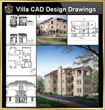 ★【Villa CAD Design,Details Project V.6-Italian Florentine Style】Chateau,Manor,Mansion,Villa@Autocad Blocks,Drawings,CAD Details,Elevation - CAD Design | Download CAD Drawings | AutoCAD Blocks | AutoCAD Symbols | CAD Drawings | Architecture Details│Landscape Details | See more about AutoCAD, Cad Drawing and Architecture Details