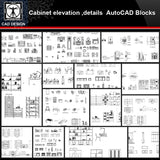 ★【Cabinet Autocad Blocks,elevation,details Collections】All kinds of Cabinet Design CAD Drawings - CAD Design | Download CAD Drawings | AutoCAD Blocks | AutoCAD Symbols | CAD Drawings | Architecture Details│Landscape Details | See more about AutoCAD, Cad Drawing and Architecture Details